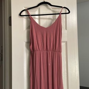 Lulu’s size small pink maxi dress.